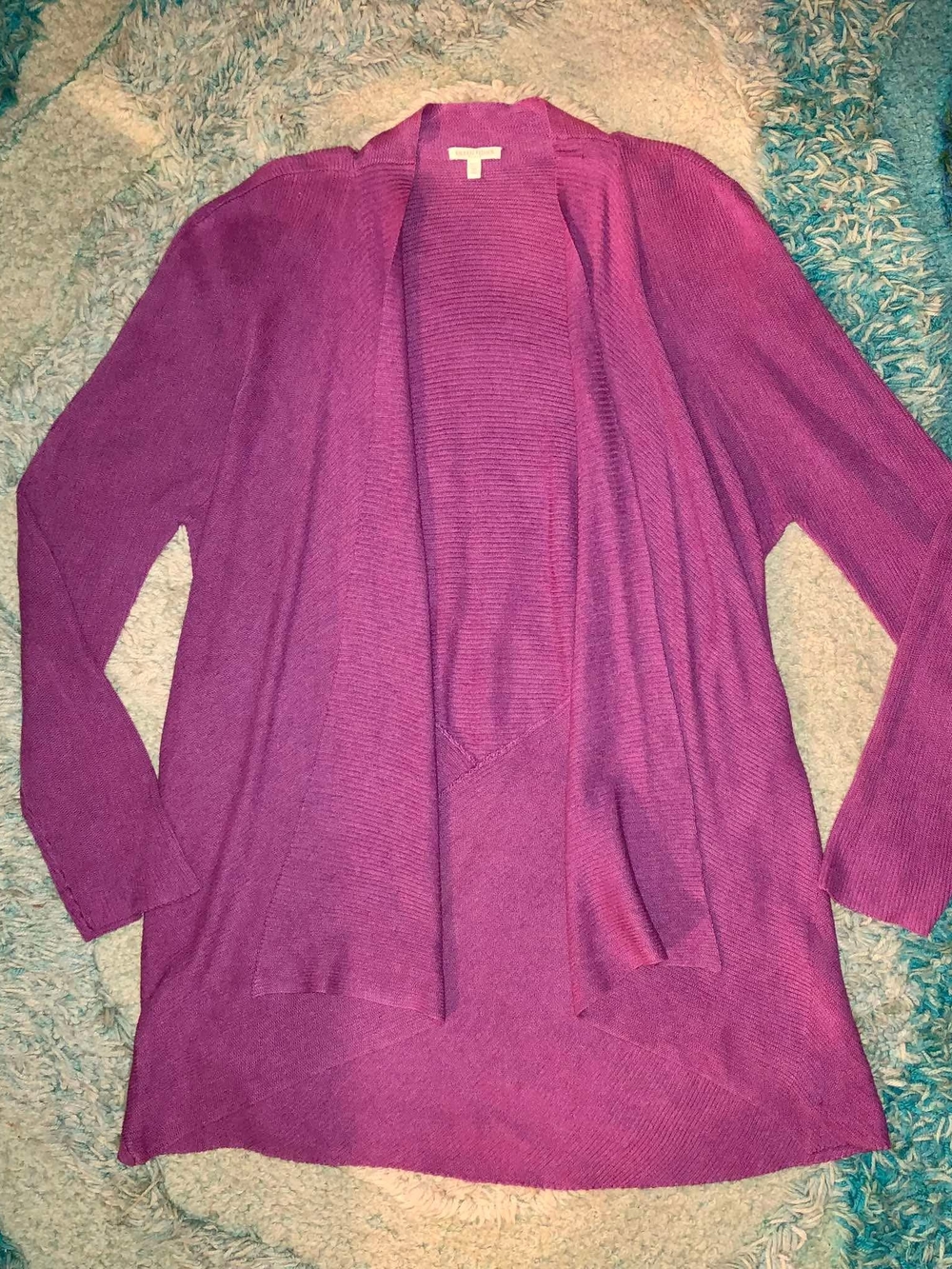 Eileen Fisher Polished Linen Rib Cardigan 3X
